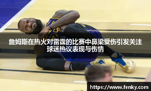 詹姆斯在热火对雷霆的比赛中鼻梁受伤引发关注球迷热议表现与伤情